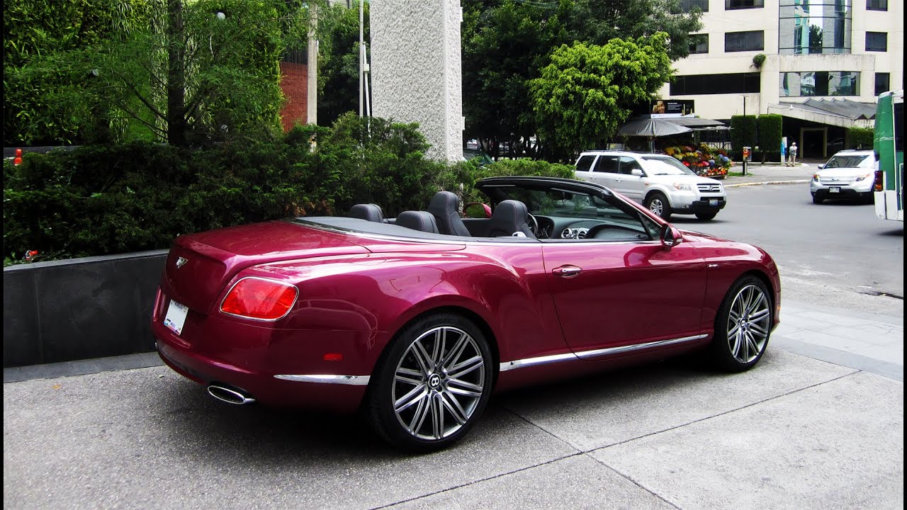 Bentley Continental GT Speed Convertible - Ciudad de México