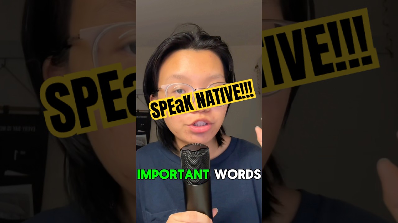Speak like a native!