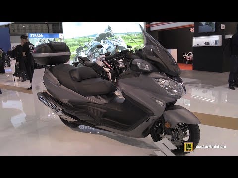 2018 Suzuki Burgman 650 Executive - Walkaround - 2017 EICMA Motorcycle Exhibition