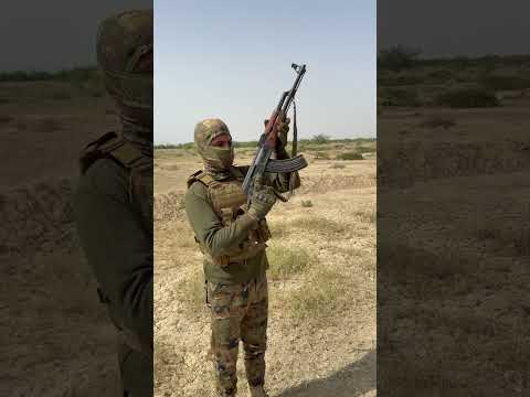 The AKm v/s One man Army in shooting Range #shorts #short