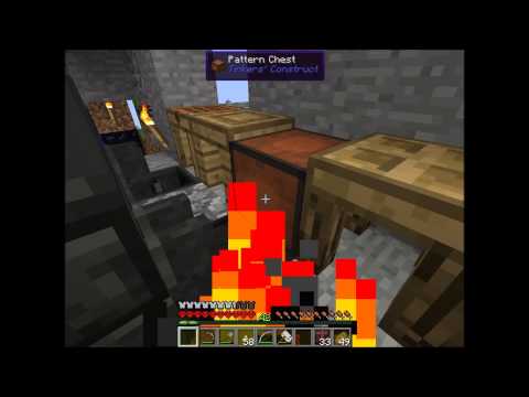 FTB Direwolf20 Hardcore Floating Islands E18 - Improving manyullyn sword with nether quartz