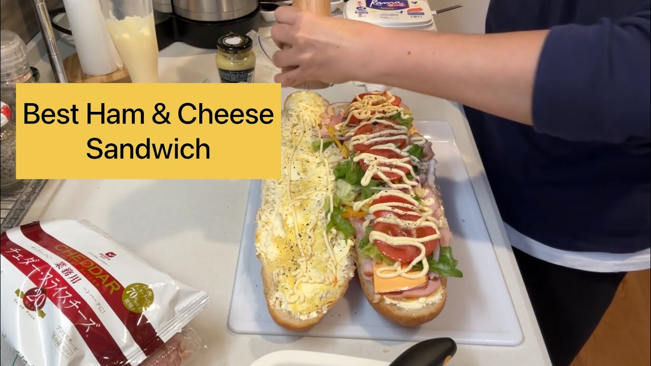 Best Ham & Cheese Sandwich @A Day With Bec