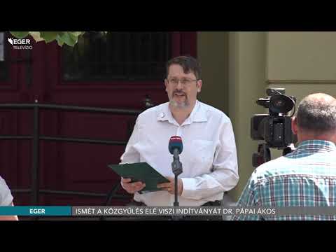 Dr. Pápai Ákos bírósági eljárást akar a polgármester ellen, feljelentést mégsem tett - 2021.07.06.