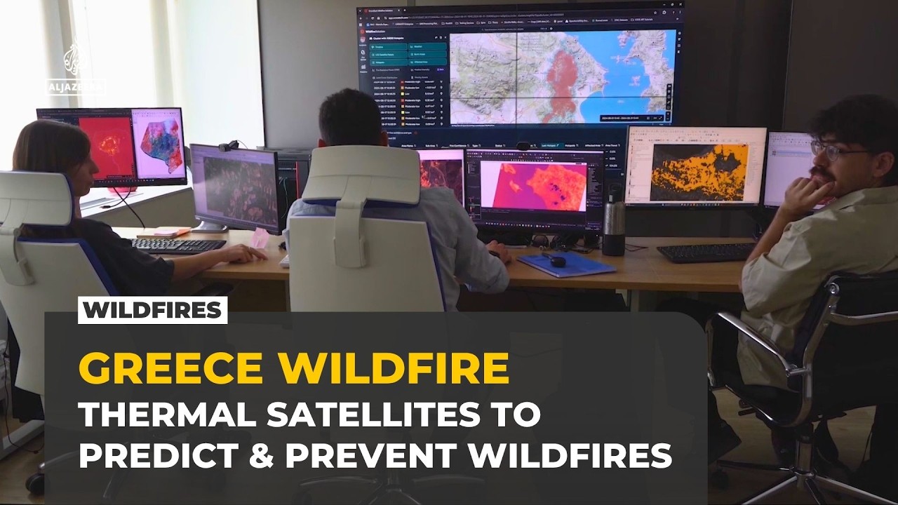 Greece launches thermal satellites to detect, predict and prevent wildfires