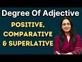 Degree Of Adjective Basic English Grammar English With Rani Ma Am