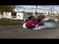 The SICKEST mini van burnout ever seen