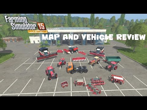Farming Simulator 15 gold edition Map and Vehicle Review