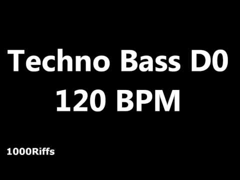 Techno Bass Metronome D0 : 120 BPM : Beats Per Minute