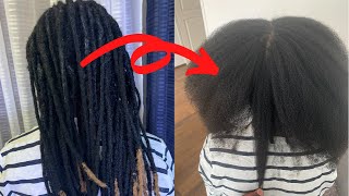 Removing temporary dreadlocks after two years/ Is it worth it?