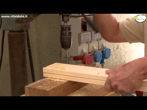 Come costruire un tavolo in legno parte 1
