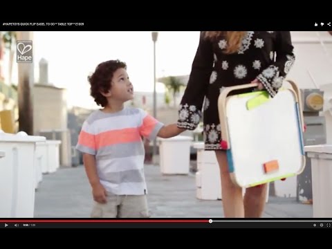 سبورة بوجهين، 45.5 سم* 48.7 سم من هايب video