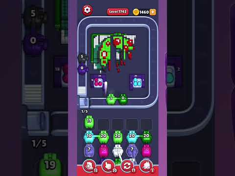 Pixel Flow Level 1742 Walkthrough