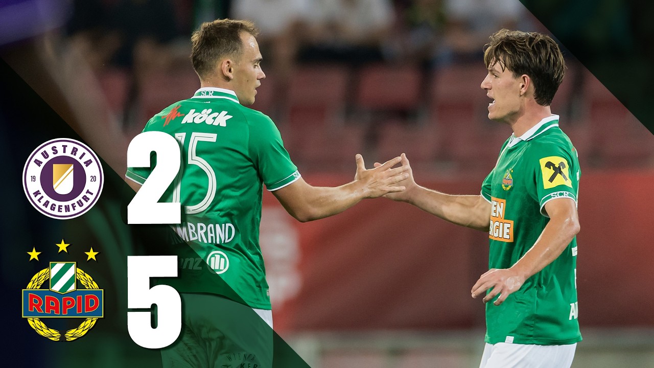 Highlights: SK Austria Klagenfurt – SK Rapid | ÖFB-Cup 2. Runde | 05.09.2026