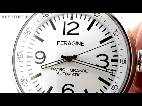 No Longer Available - Peragine Nayroh Grande Automatic Microbrand Watch [asmr review] ⌚️