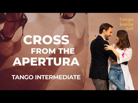 TANGO STEPS: Cross from the Apertura #dance #tutorial