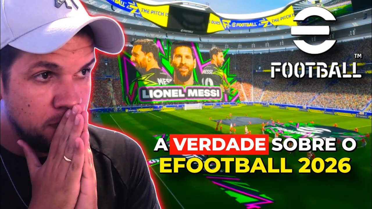 EU TESTEI o NOVO eFootball 2026! O que mudou? (minha opinião)
