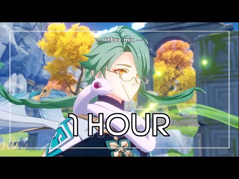 Baizhu Trailer OST 1 HOUR - A Parade of Providence (tnbee mix) | Genshin Impact