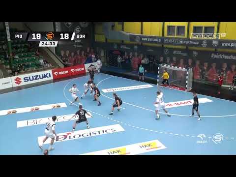 Piotrkowianin Piotrków Tryb. - Górnik Zabrze 33:28 (17:15) - skrót EMOCJE.TV