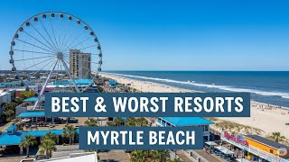 Myrtle Beach Resorts EXPOSED: Best vs Worst on Ocean Boulevard