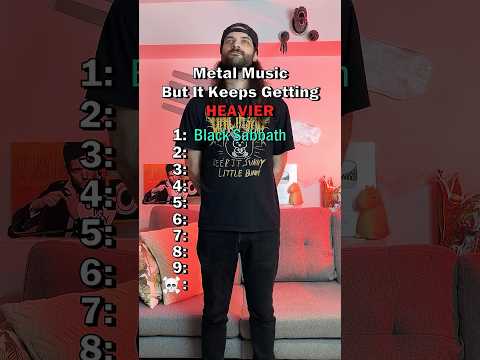 Metal Music But It Keeps Getting Heavier