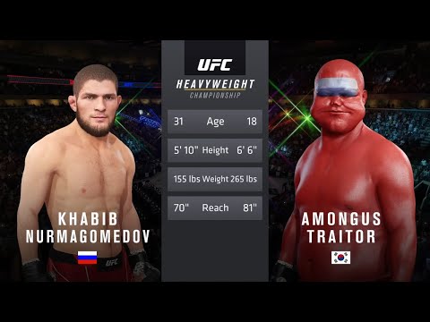 Khabib vs. Traitor Among Us - EA Sports UFC 4 - Champion Fight 🦅