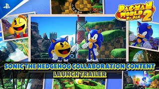 Pac-Man World 2 Re-Pac Sonic the Hedgehog Collaboration Trailer