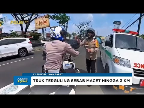 KAPOLSEK CILEUNGSI PIMPIN PENGAWALAN DARURAT AMBULANS YANG TERJEBAK MACET