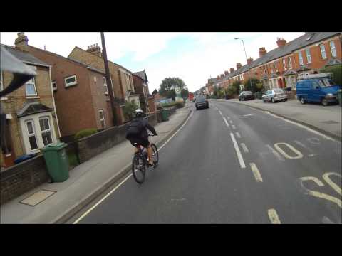 Stupid Cyclist plus Stupid Merc (fullscreen is best)