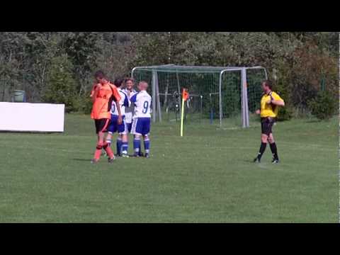 VfB Oberröblingen - SV Fortuna Brücken 2.Spieltag Kreisoberliga MSH 11/12 Tor zum 3:0