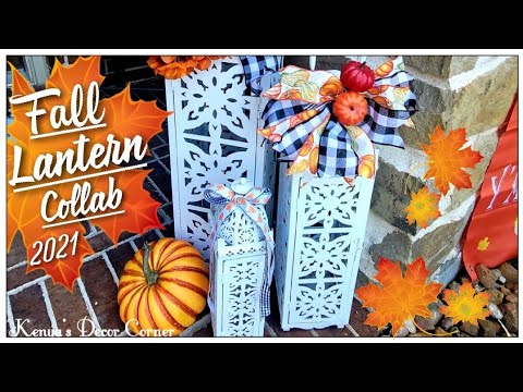 How To Style Your Home with Lanterns | Kenya's Decor Corner Fall Lantern Collab 2021