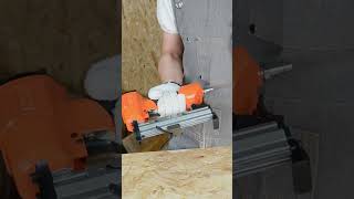 DIY A PICTURE FRAME with KAMSIN V1015!#frame #framing #framingnailer  #diy  #fyp #viral  #woodwork