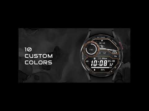 Surfer Wave Wear OS watch face
