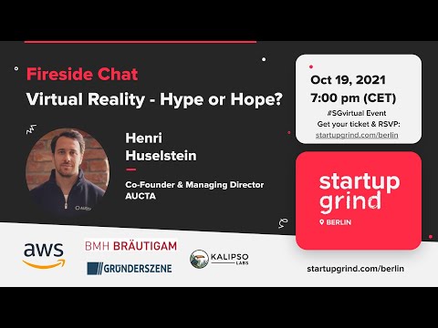 Startup Grind Berlin: Henri Huselstein (Co Founder & CEO at AUCTA)
