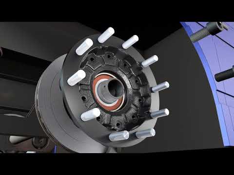 SKF - Installation of complete truck hub unit