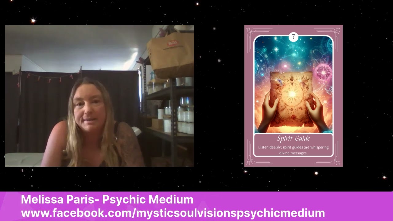 Card 7: Spirit Guide - Melissa Paris | Psychic Medium