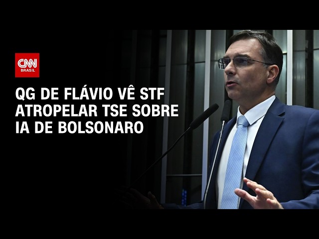 Eleições 2026: QG de Flávio vê STF atropelar TSE sobre IA de Bolsonaro | CNN PRIME TIME