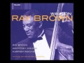 Ray Brown Trio - Honeysuckle Rose