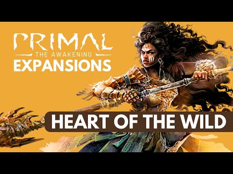 Primal: The Awakening Expansions | Heart of the Wild Solo Board Game Playthrough (Sponsored Video)