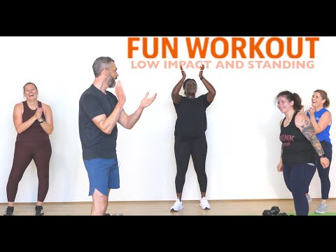 ALL LEVELS TOTAL BODY WORKOUT (Low impact and standing)
