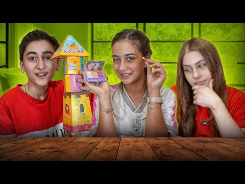 განსხვავებული ჩელენჯი! როლები და აუქციონი — ემილია VS მეგობრები