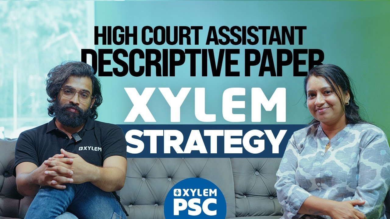 High Court Assistant Descriptive Paper Xylem Strategy | Xylem PSC