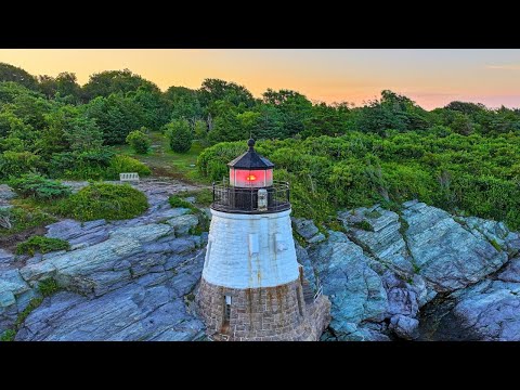 Castle Hill Lighthouse | 4K Cinematic Drone Tour