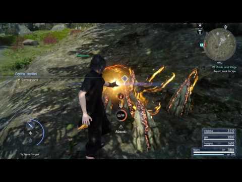 Final Fantasy XV playthrough pt61 - A Robbed Tomb, Closed Dungeon, and New Cave
