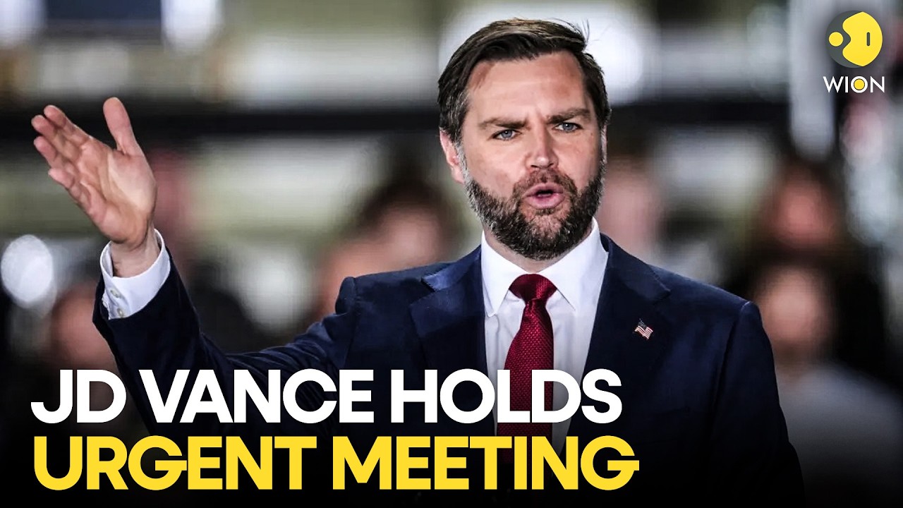 LIVE: US Vice President JD Vance Hosts a Roundtable at the White House | WION Live