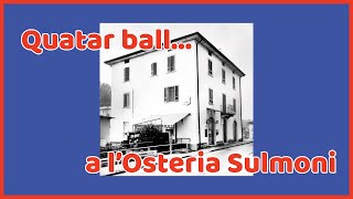 'Quatar ball... a l'Osteria Sulmoni' episoode image