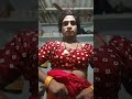 Red Saree Wearing Saree Blouse Crossdressing