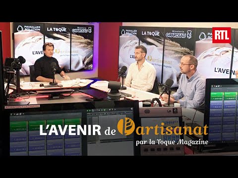 Émission L'avenir de l'artisanat de Vincent Perrot sur RTL et M6, avec Lionel Broilliard