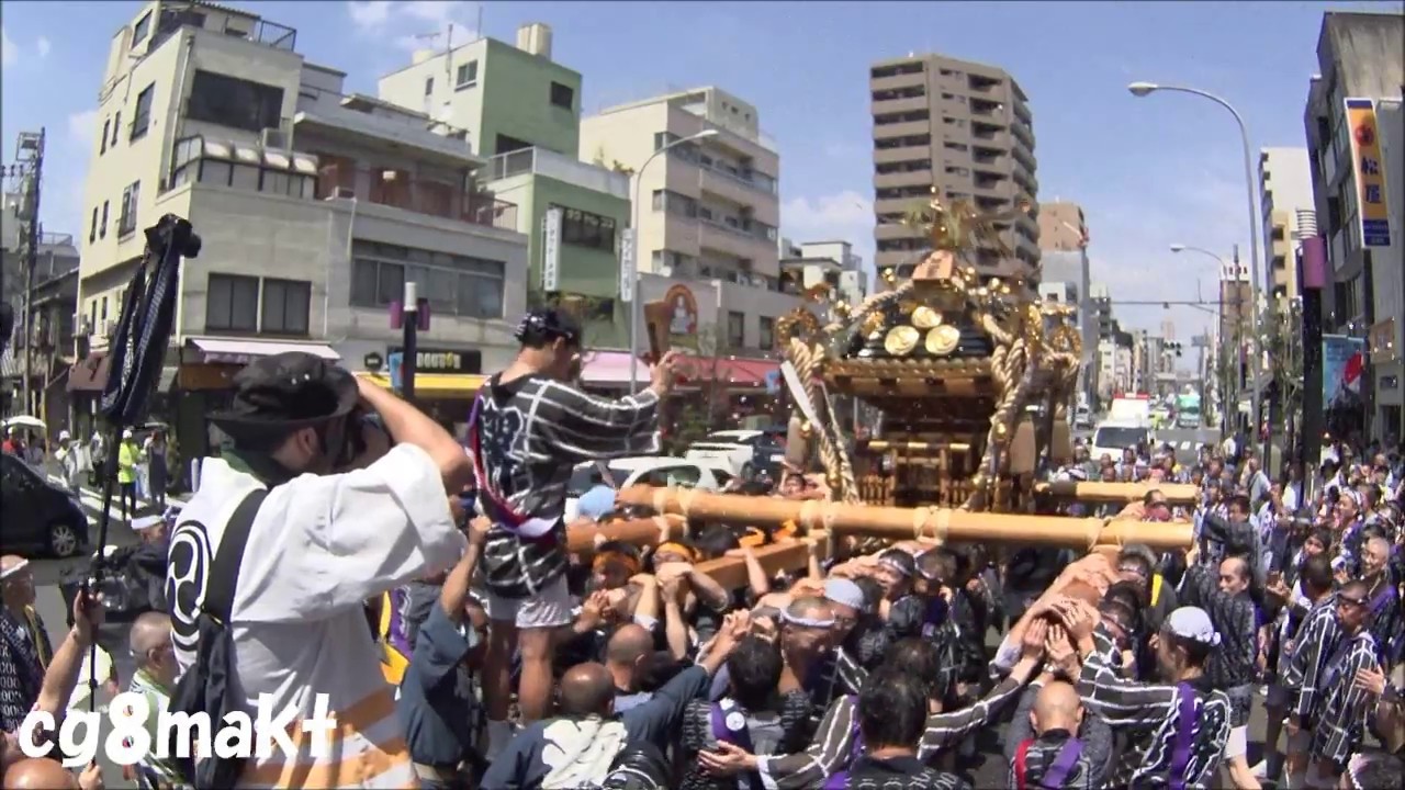 深川神明宮 奉祝 令和御大典 宮神輿渡御