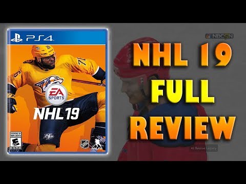NHL 19 FULL GAME REVIEW!