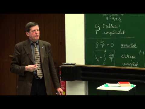 PH I - 41 - Dritter Hauptsatz der Thermodynamik, Statistische Interpretation der Entropie